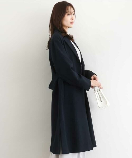 ライトダブルクロスチェスターコート/洗える （その他アウター）｜MK