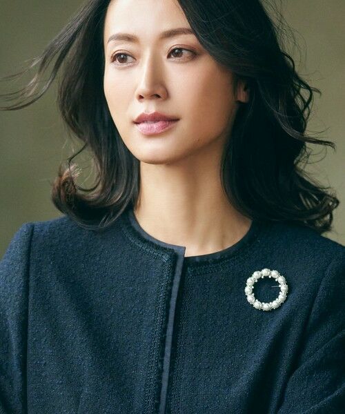 VERY3月号掲載】パールリング ブローチ （ブローチ・コサージュ）｜23