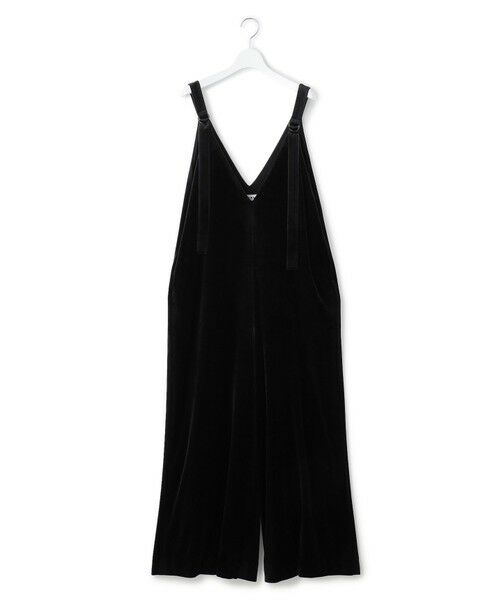 セール】 【SACRA】トリアセテートベロア サロペット （サロペット