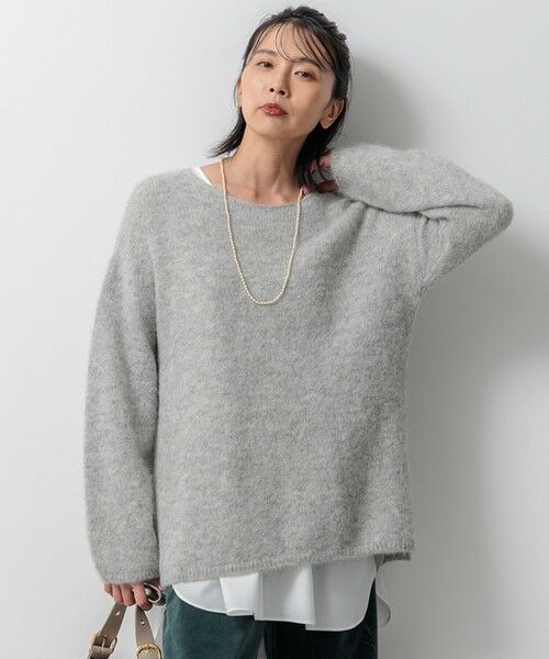 セール】 ブラッシュドアルパカ ニット （ニット・セーター）｜23区