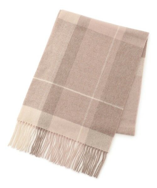 カシミヤ チェック マフラー （マフラー・ショール・スヌード