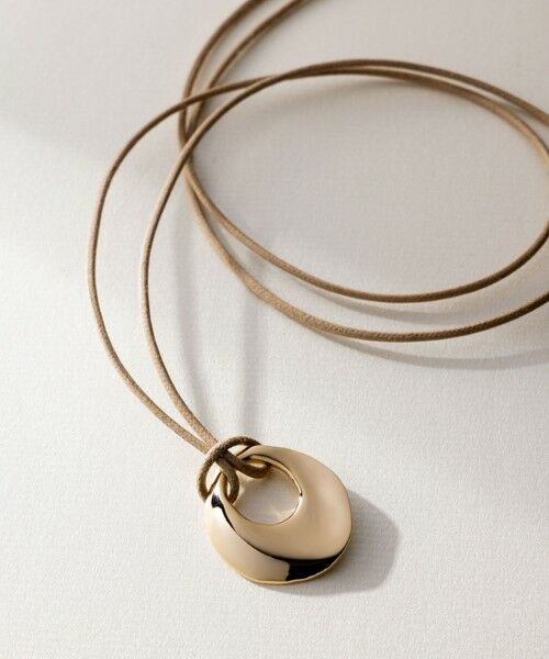 好評につき追加】メタルリングトップ ネックレス （ネックレス