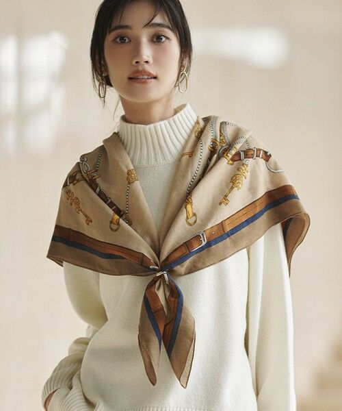 好評につき追加/Oggi・LEE掲載】ウール カシミヤ ストール （マフラー