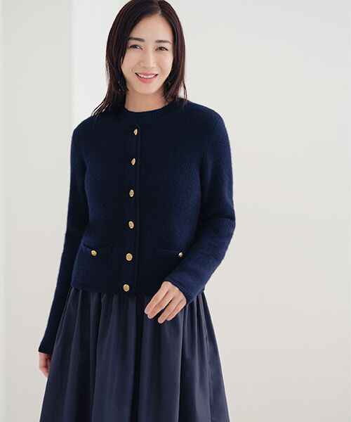 金ボタンジャケット （ニット・セーター）｜SEASON STYLE LAB