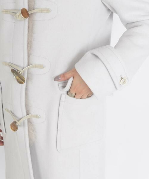 セール】 ファーダッフルコートgray◇ （その他アウター）｜SHIPS