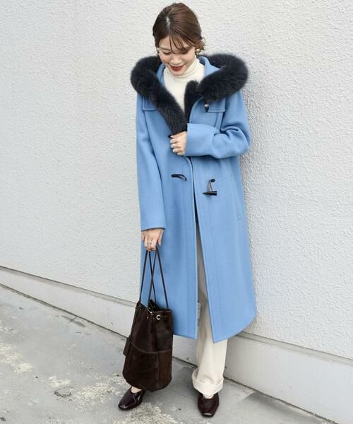 セール】 ファーダッフルコート◇ （ダッフルコート）｜SHIPS