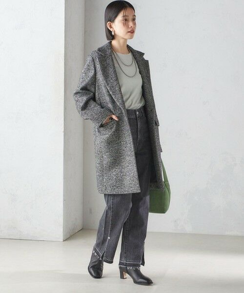 セール】 ツイード チェスター コート （その他アウター）｜SHIPS