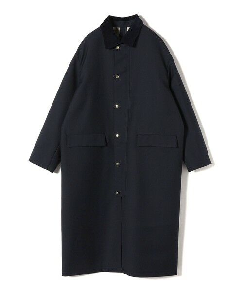 セール】 SHIPS Colors:コーデュロイカラー ボンディング コート 3