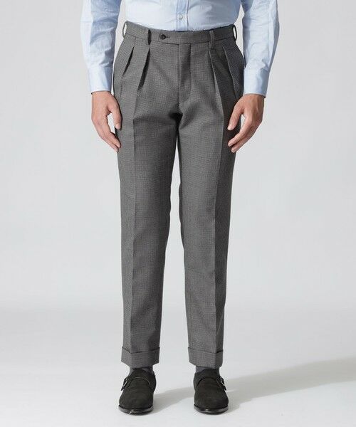 セール】 【数量限定】「COLLECTION LINE」グレーウールハウンド