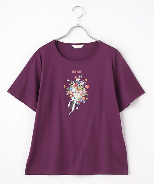 セール】 ブーケプリントカットソー （カットソー）｜PINK HOUSE