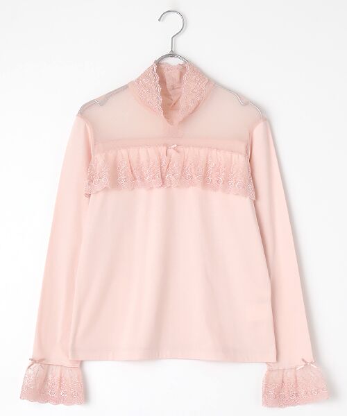 セール】 ドットチュール×オリジナルローズチュールレース使い