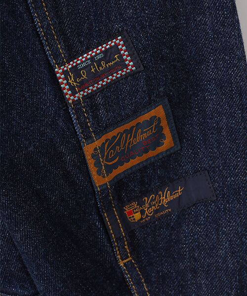 セール】 ワッペン使いデニムジャケット （Gジャン・デニムジャケット