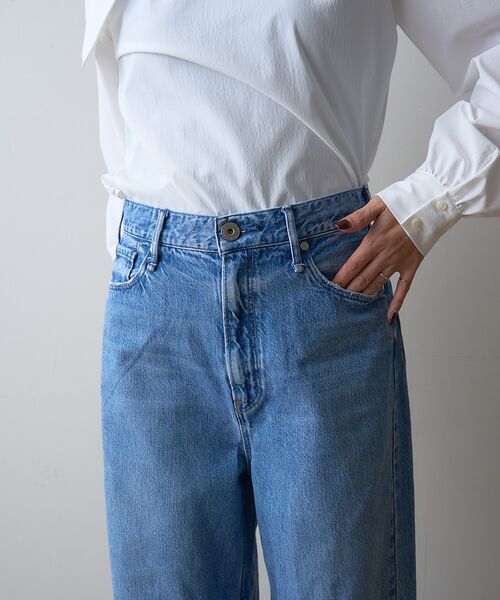 アッパーハイツ ワイド ストレート ハイウエスト デニム yanuk 24