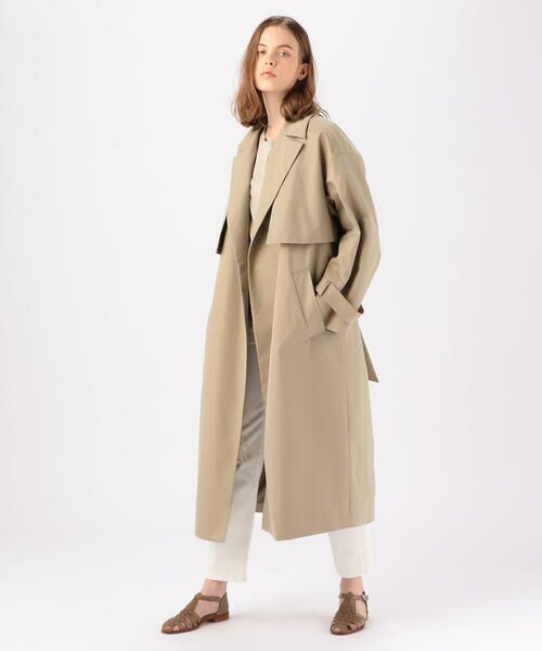 コットンギャバジン トレンチコート （トレンチコート）｜TOMORROWLAND