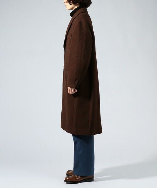 セール】 ウール ヘリンボーン ビッグチェスターコート （その他