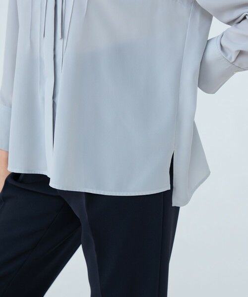 クリアデシン ボウタイブラウス （シャツ・ブラウス）｜TOMORROWLAND