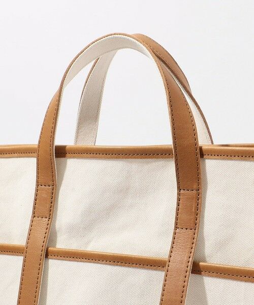 セール】 【別注】AMIACALVA レザーハンドルキャンバストート （トート