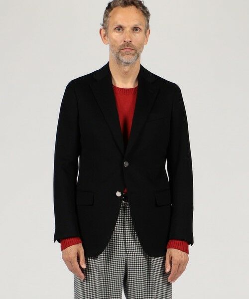 セール】 ウールドスキン シングルブレステッド2Bジャケット LORO