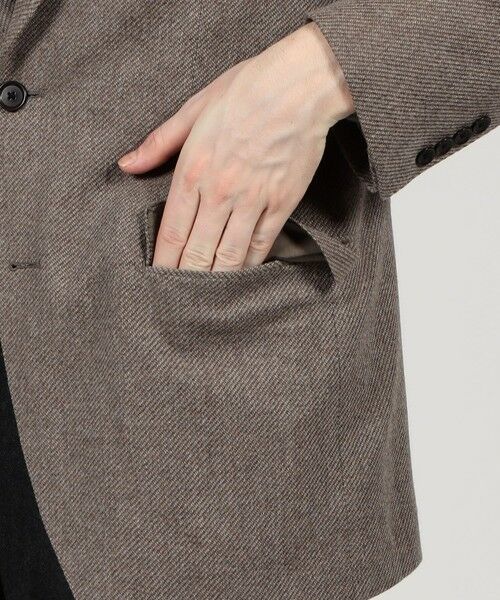 セール】 ウールカシミヤ シングルブレステッド 2Bジャケット ZEGNA