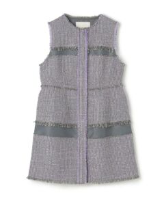 トリコロールシェパード フロンタブルジレ （ベスト）｜TOMORROWLAND