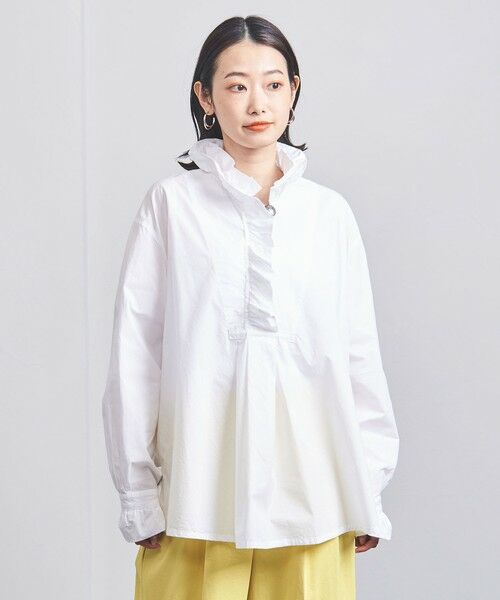 別注】＜dahl'ia（ダリア）＞ フリル ブラウス （シャツ・ブラウス