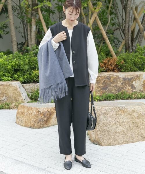 セール】 『イージーケア』フレアトップス×パンツセット