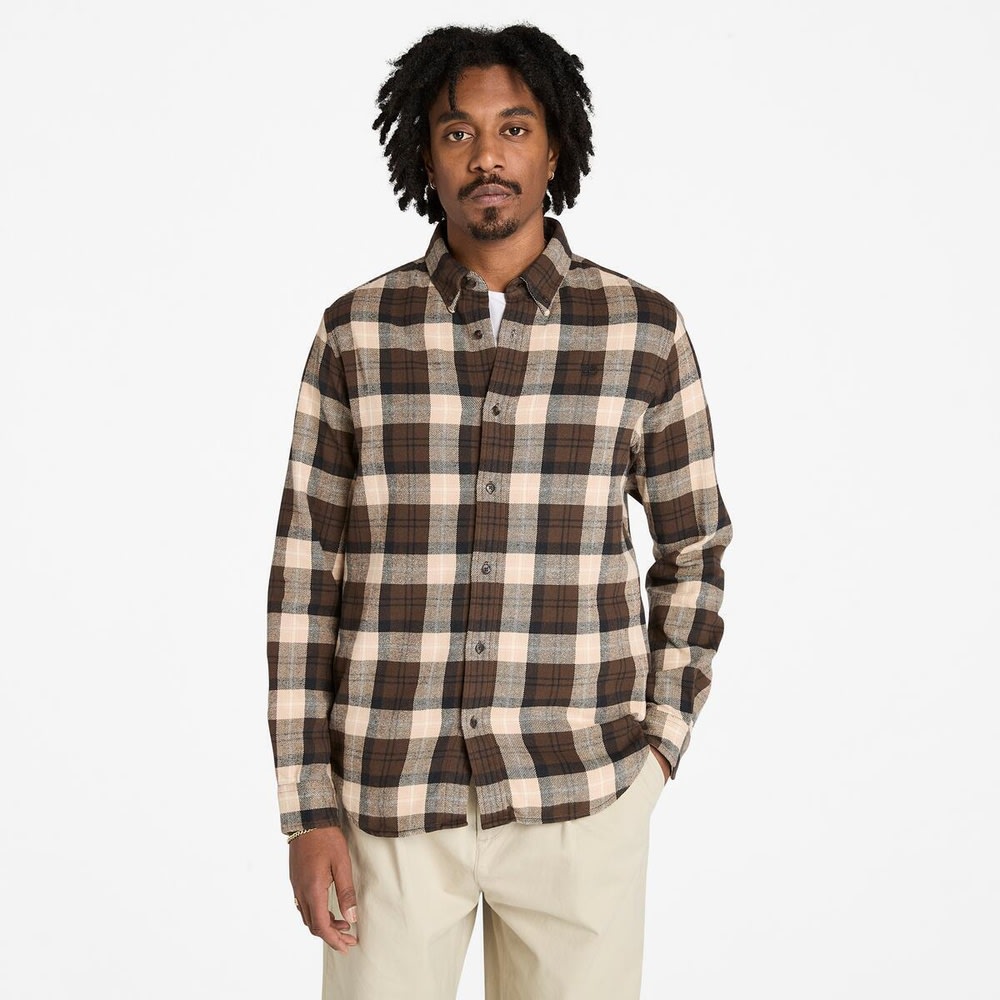 ミッドウェイト フランネルチェック シャツ メンズ ｜【Timberland公式