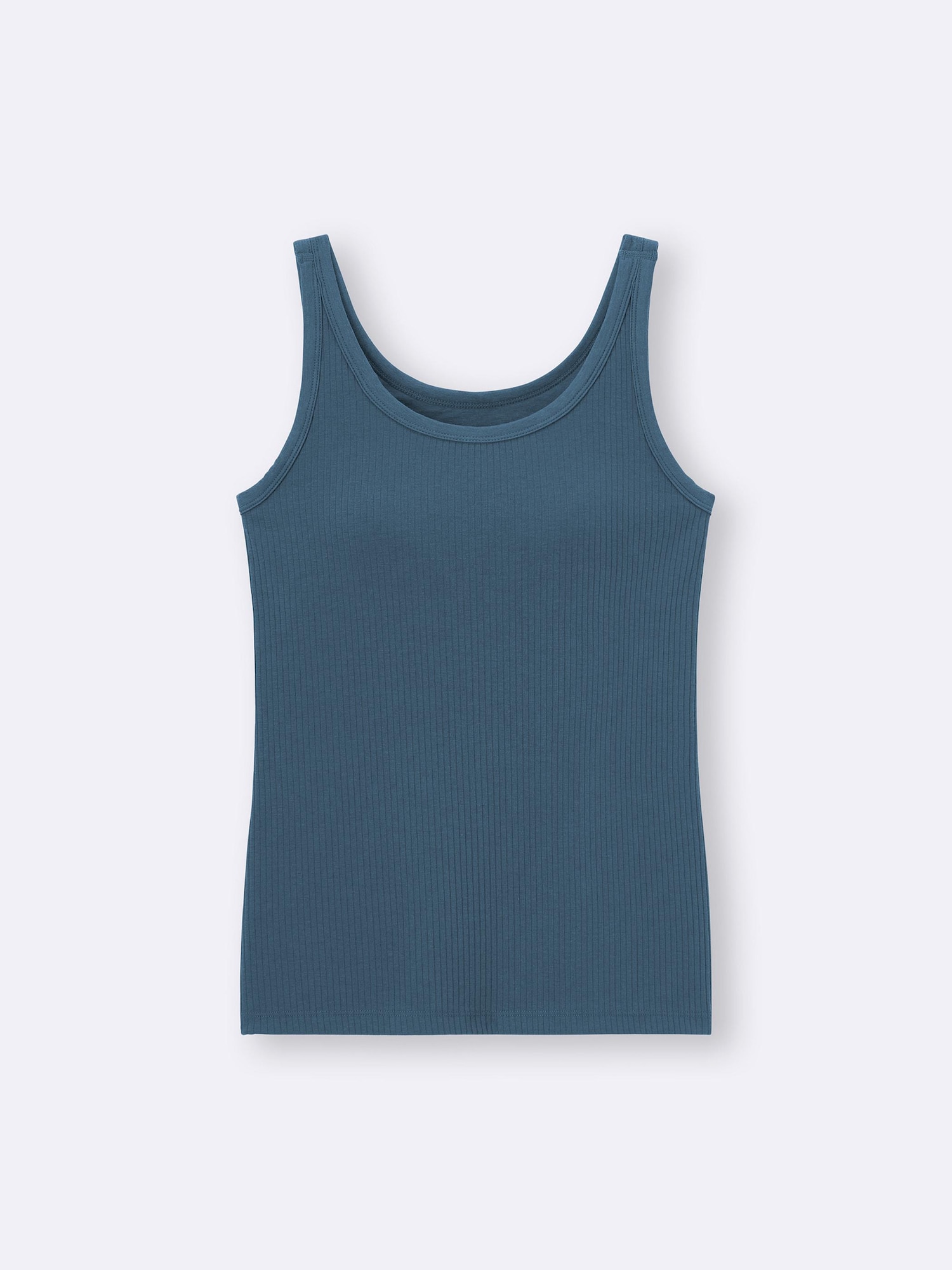 GU公式 | ブラフィールリブタンクトップ