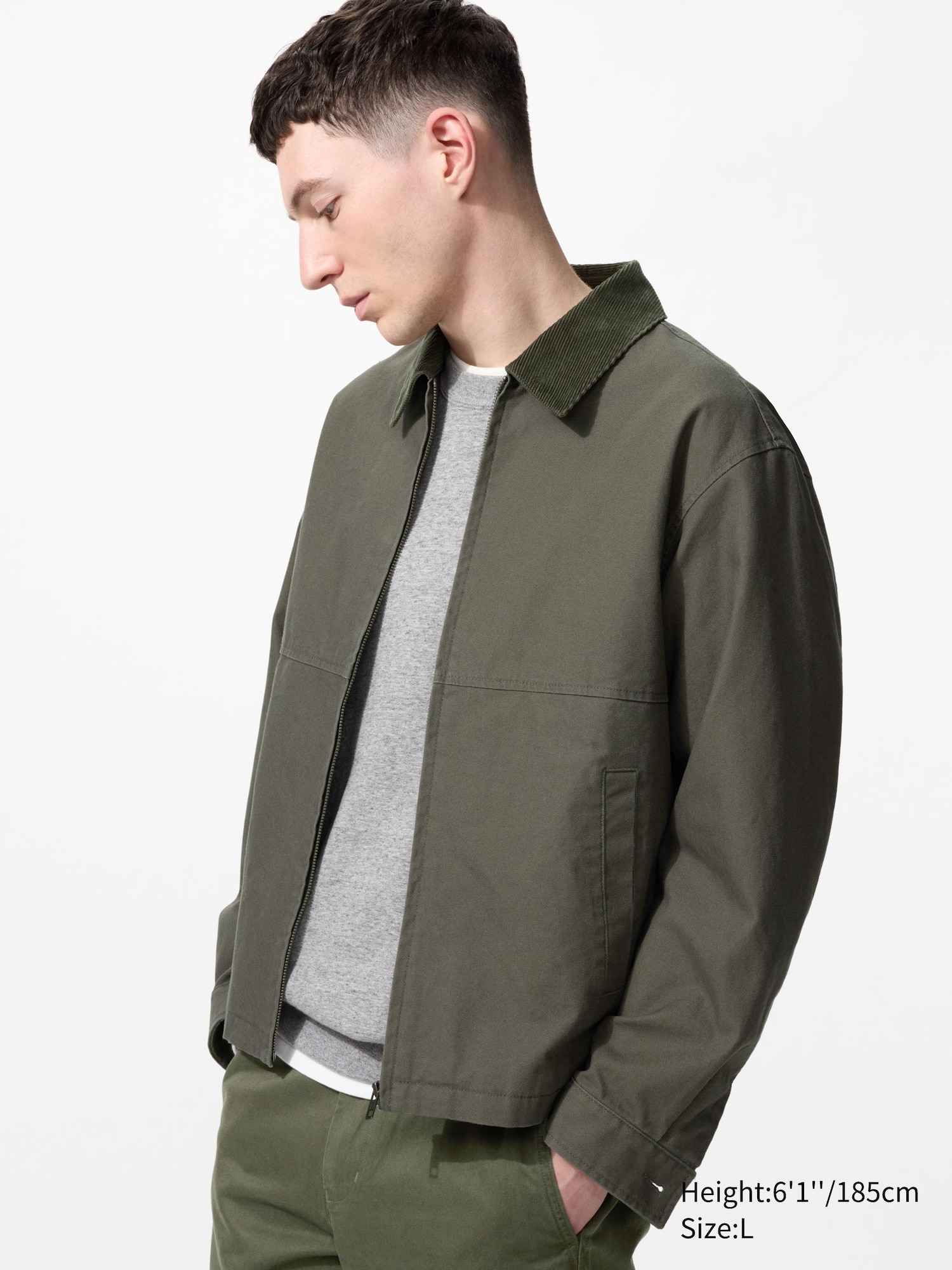 Zip-Up Short Blouson | UNIQLO US