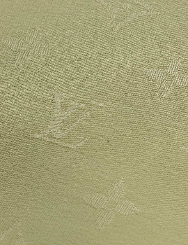 ルイヴィトン LOUIS VUITTON スカーフ 黄緑 ライトグリーン 小物