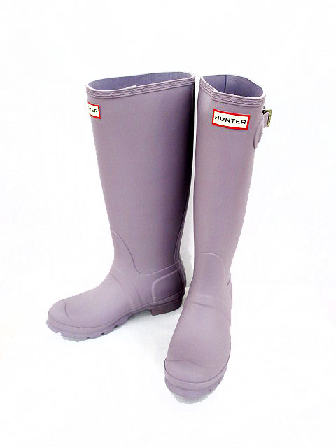 aeyangmx2 HUNTER パープル 長靴 バックル付き aeyangmx2 様 専用