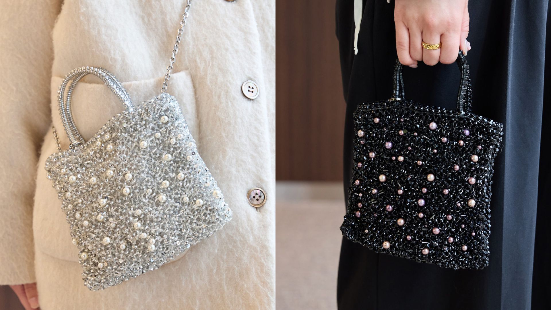 アンテプリマ】のパール付きが人気上昇中！裏表で使えるのも理由 | VERY