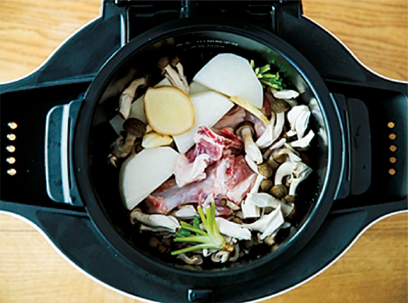 朝セットして夜食べる「ホットクック」レシピ｜植松良枝さんの具だ