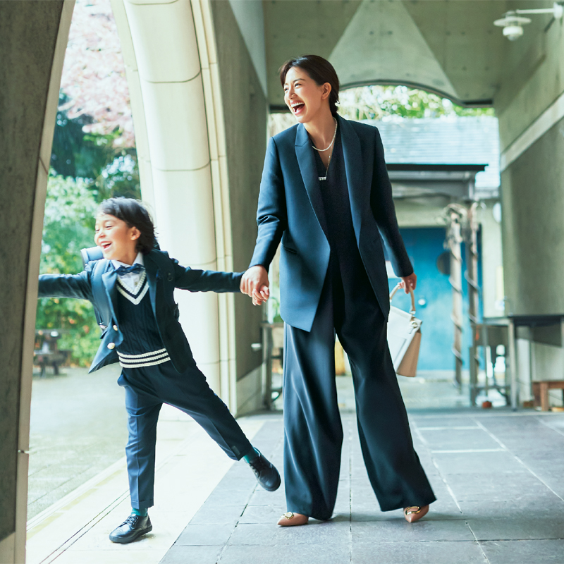 卒入園・卒入学】“オールインワン”できちんと感！今っぽく着映える新鮮