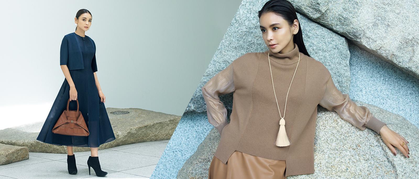 今季注目のバッグ、ワンピース……アクリスの魅力「4つのKeyword