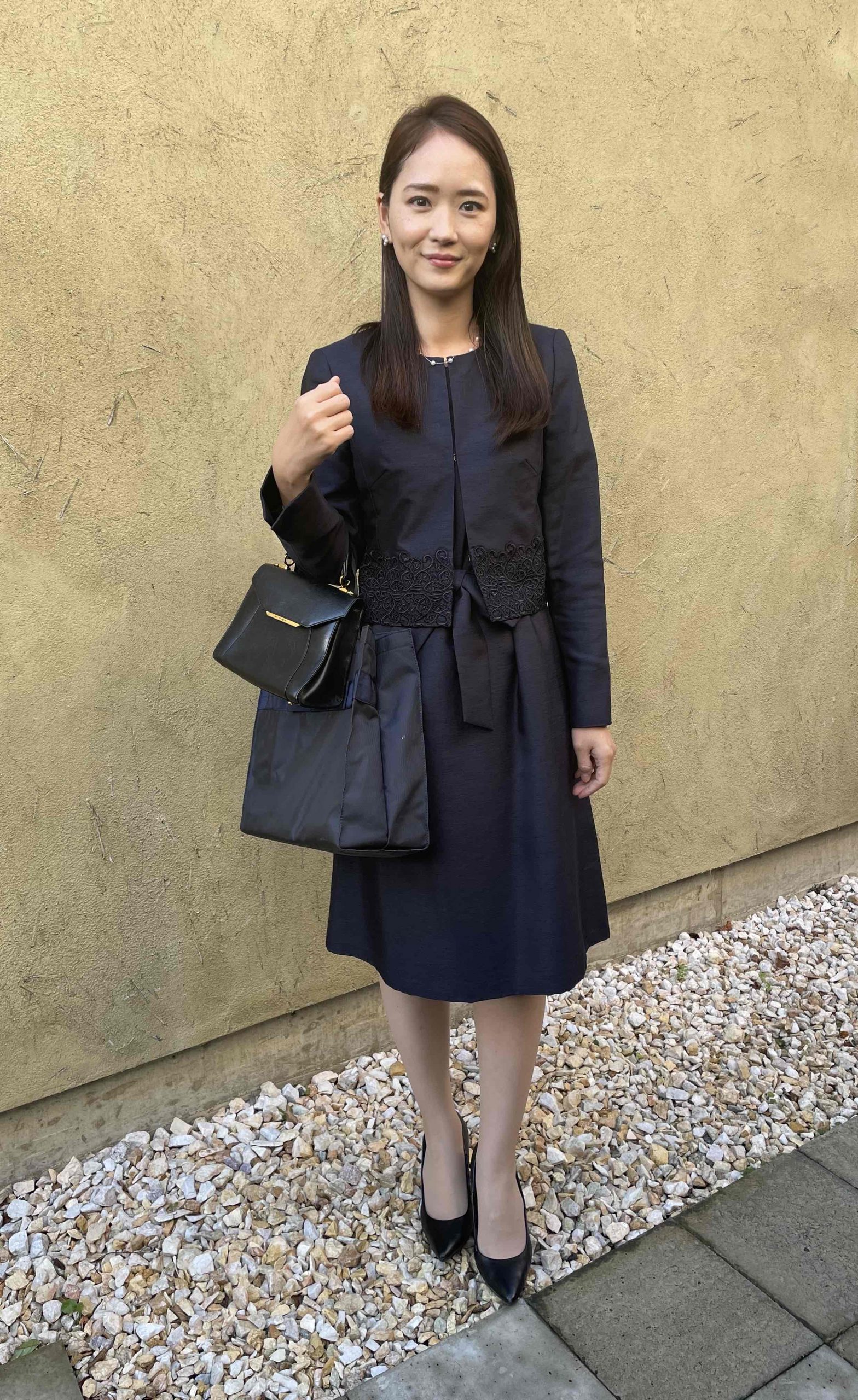 卒入園・入学】ジャケット着用派はスカート、ワンピでハンサムすぎない