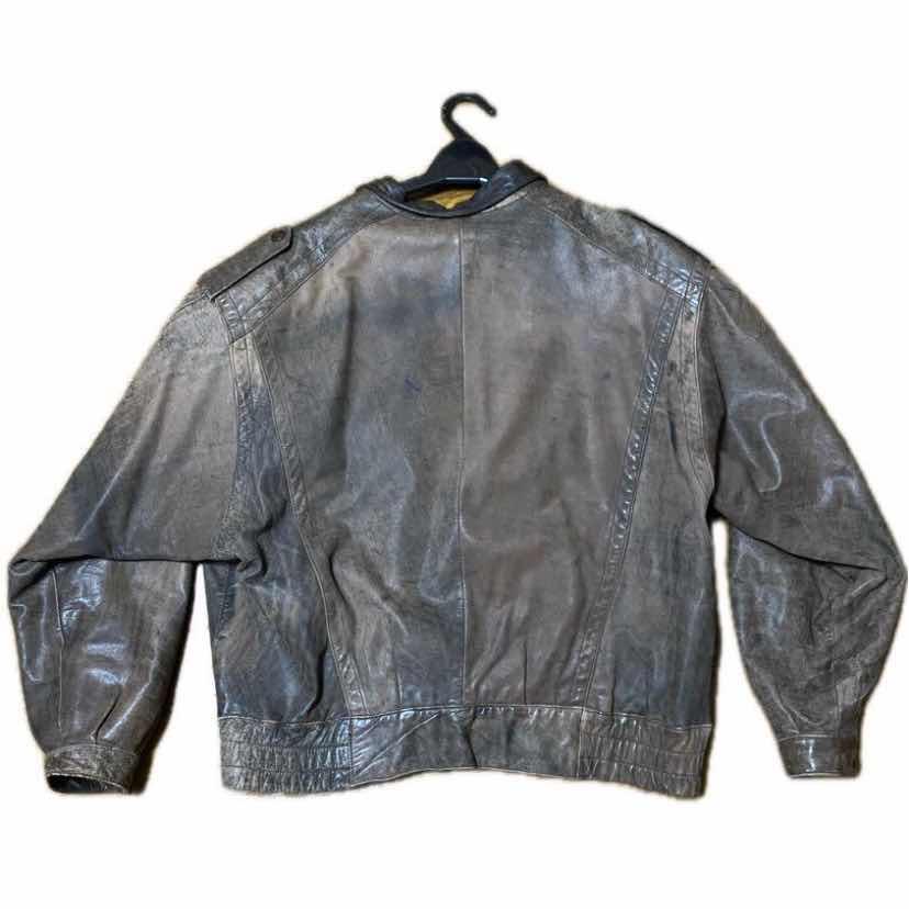 古着通販】ヴィンテージ 80s レザージャケット ブラウン 羊革 木村拓哉