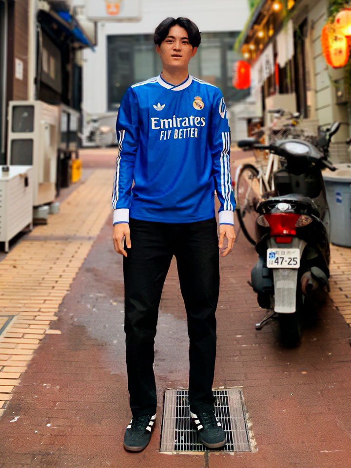 25-26 レアル・マドリード 3rd オーセンティック長袖ユニフォーム