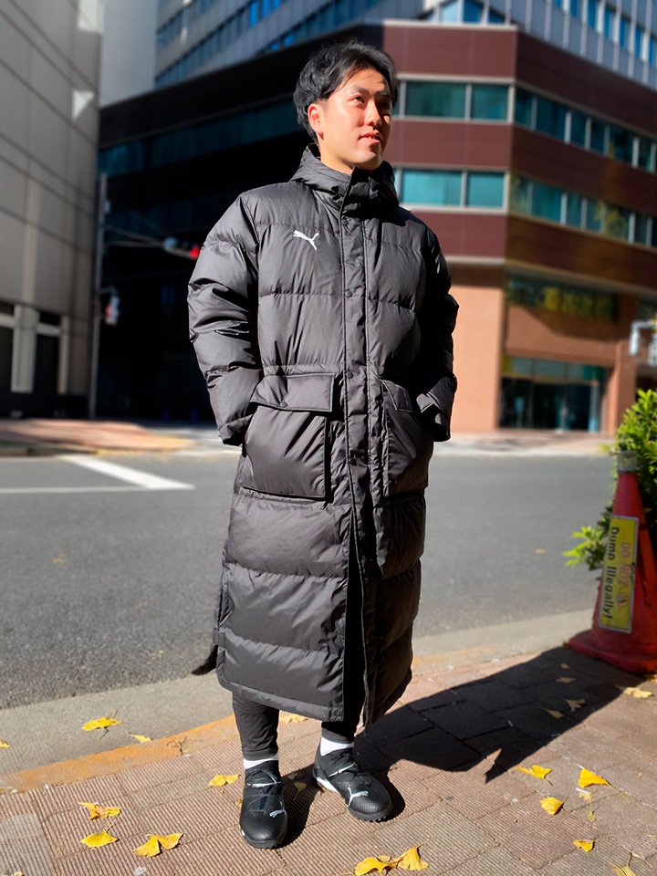 TEAMLIGA ロングダウンコート／サッカーショップKAMO