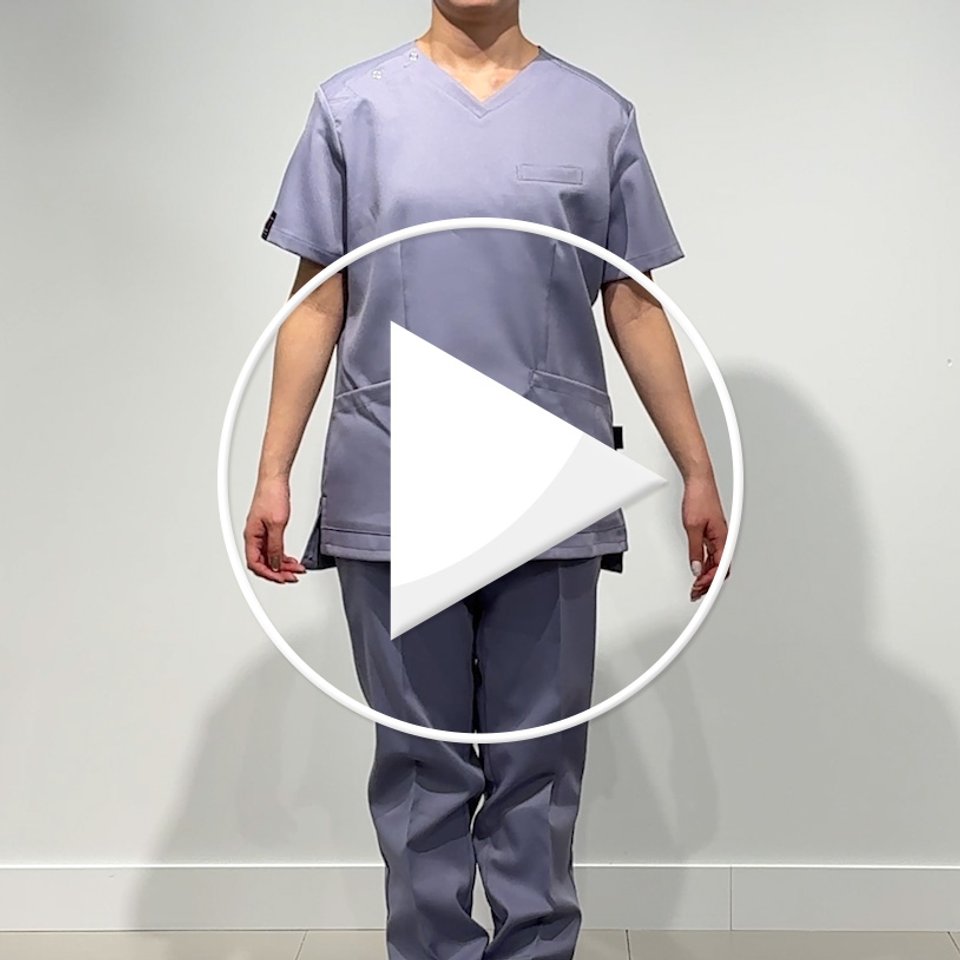 7099SC レディススクラブ（PANTONE）｜医療用白衣・介護ユニフォーム