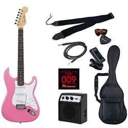 Photogenic ストラトキャスター ピンク エレキギター エレキギター