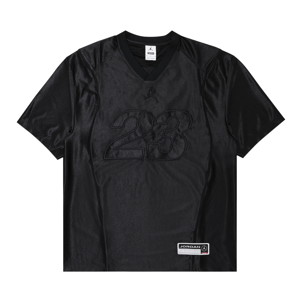 Buy Supreme x Jordan Warm Up Jersey 'Black' - FW24KN1 BLACK | GOAT