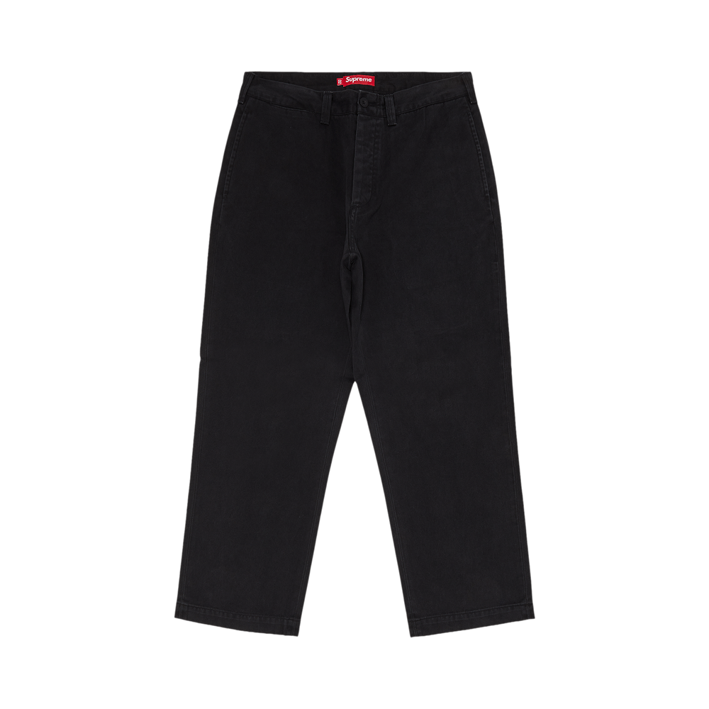 Buy Supreme Chino Pant 'Black' - SS25P32 BLACK | GOAT