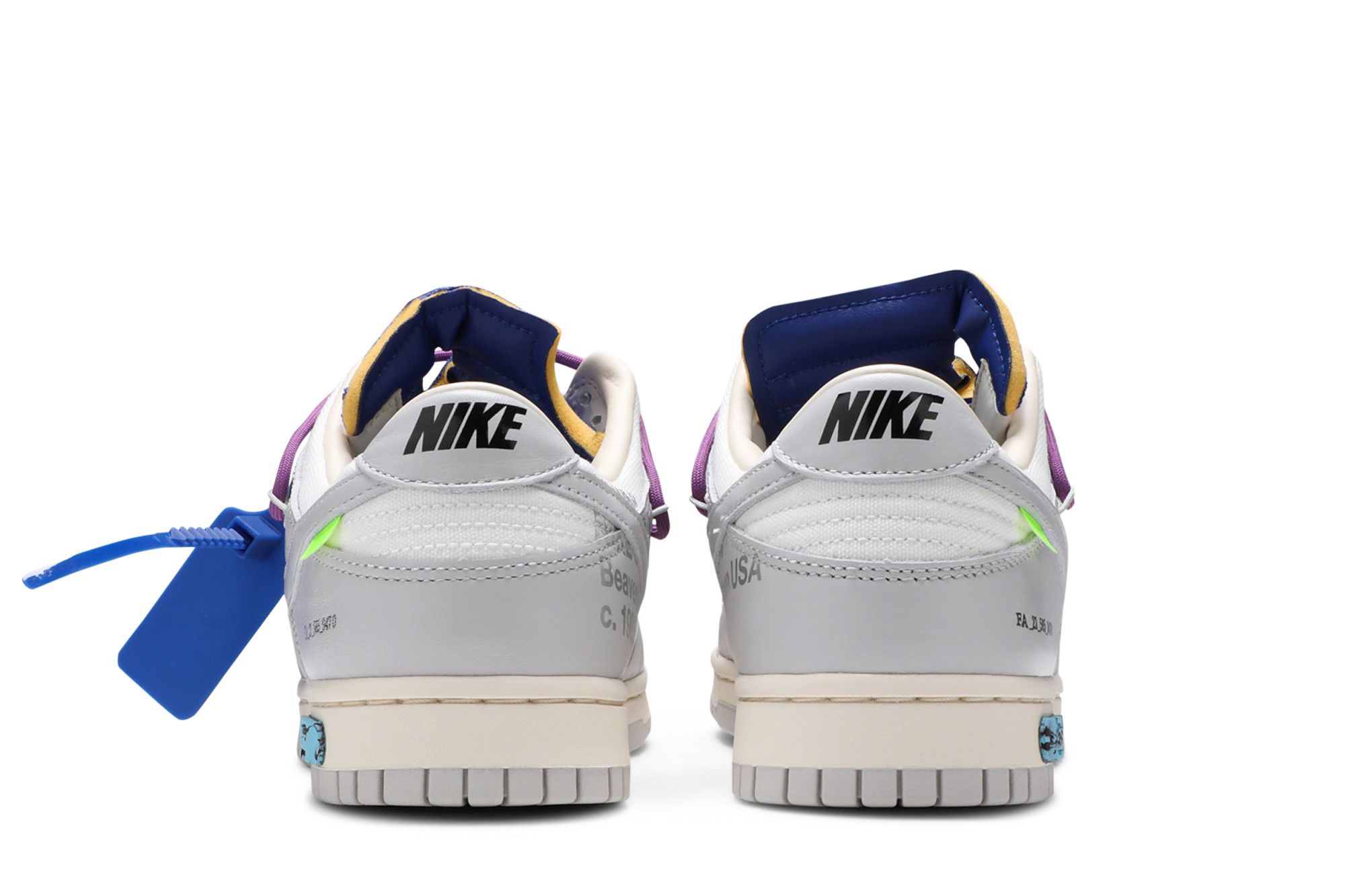 Buy Off-White x Nike Dunk Low 'Lot 48 of 50' - DM1602 107 | GOAT