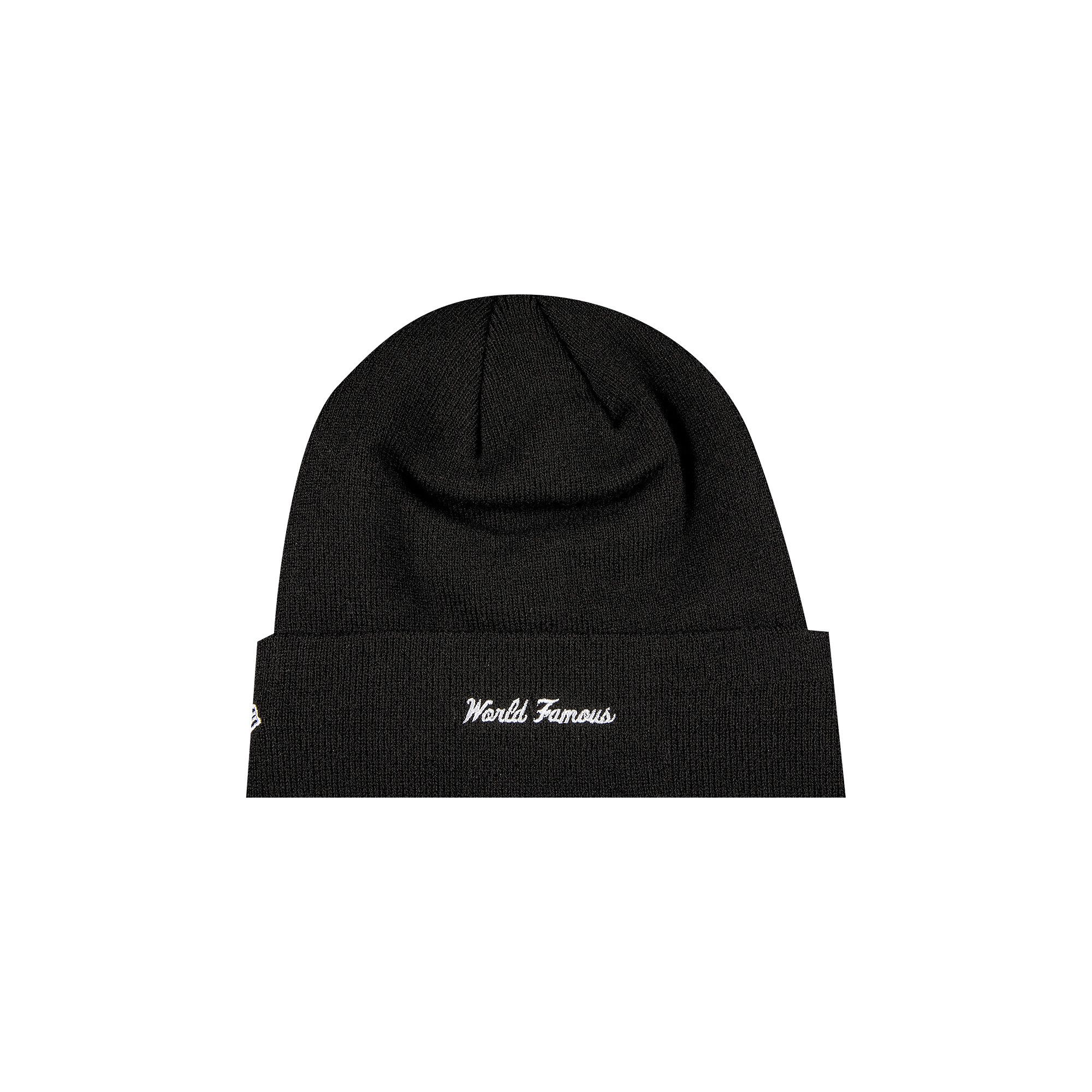 Buy Supreme x New Era Box Logo Beanie 'Black' - FW21BN9 BLACK | GOAT