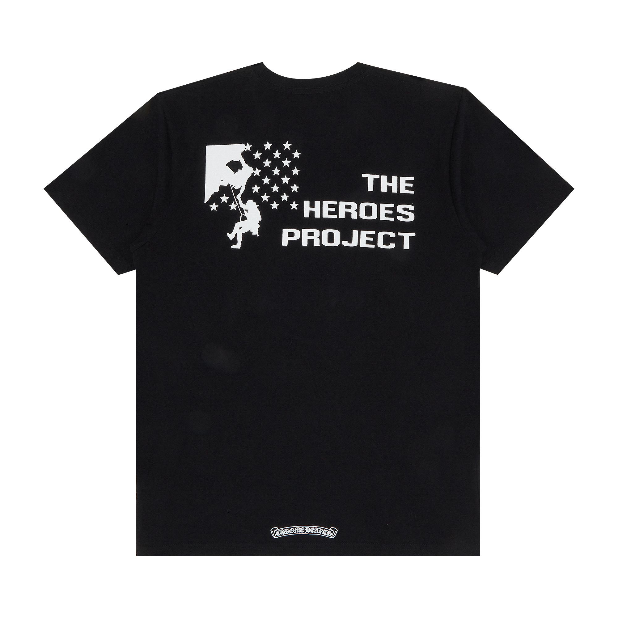 Buy Chrome Hearts The Heroes Project T-Shirt 'Black' - 1383