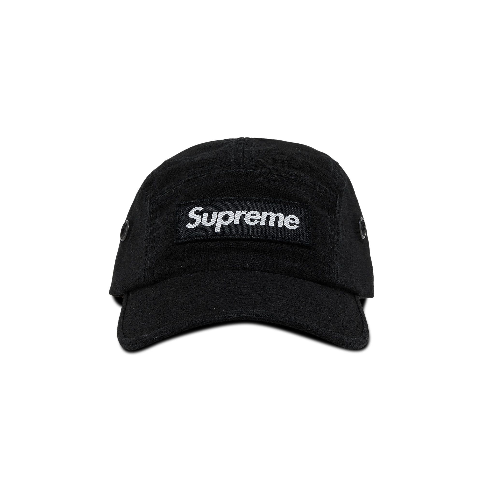 Buy Supreme Military Camp Cap 'Black' - FW22H102 BLACK | GOAT