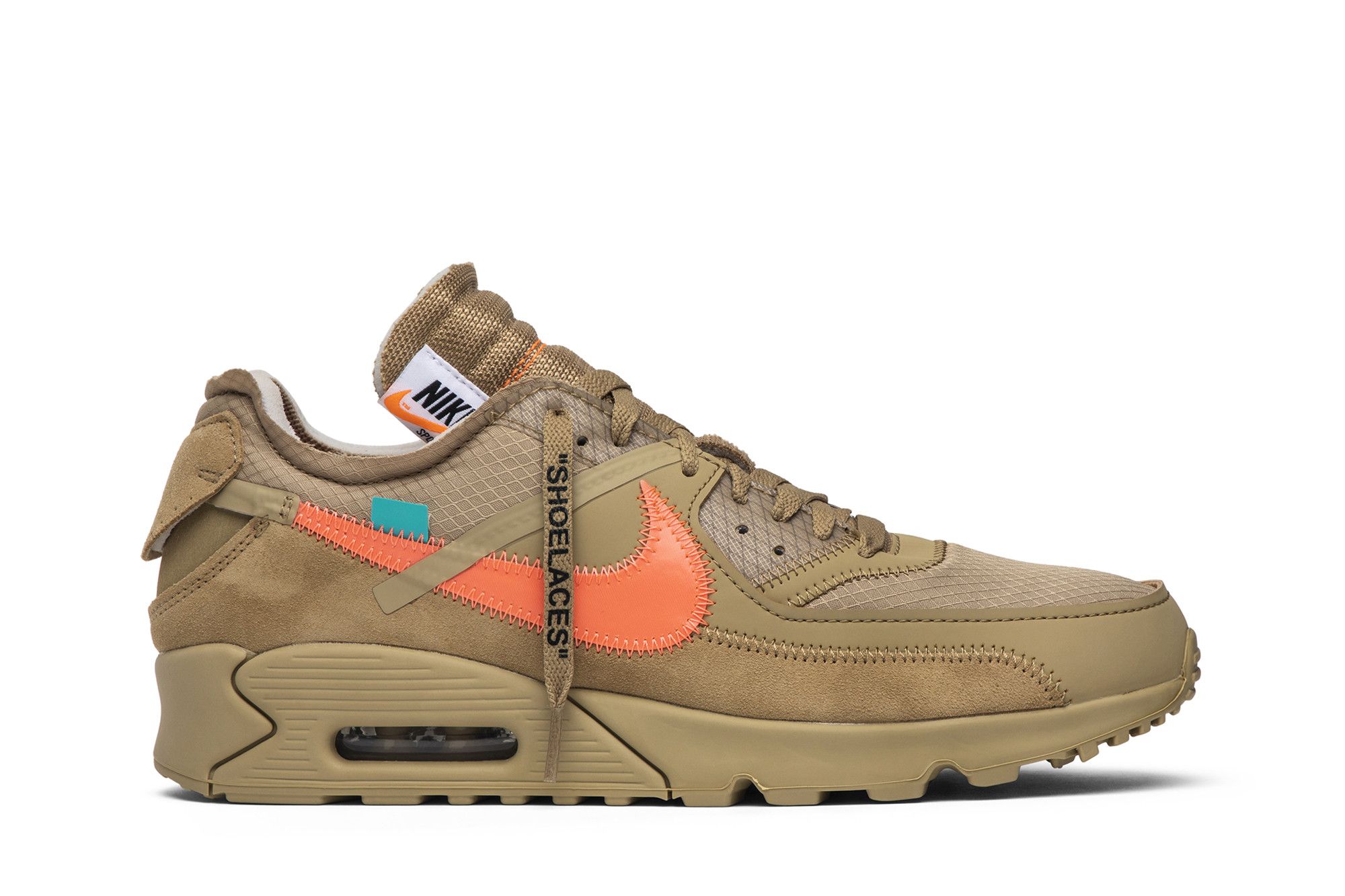 Buy Off-White x Nike Air Max 90 'Desert Ore' - AA7293 200 | GOAT