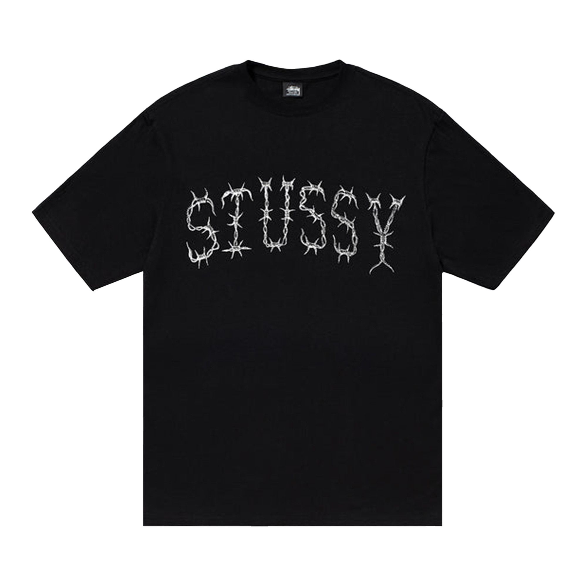 Buy Stussy Barb Tee 'Black' - 1904960 BLAC | GOAT