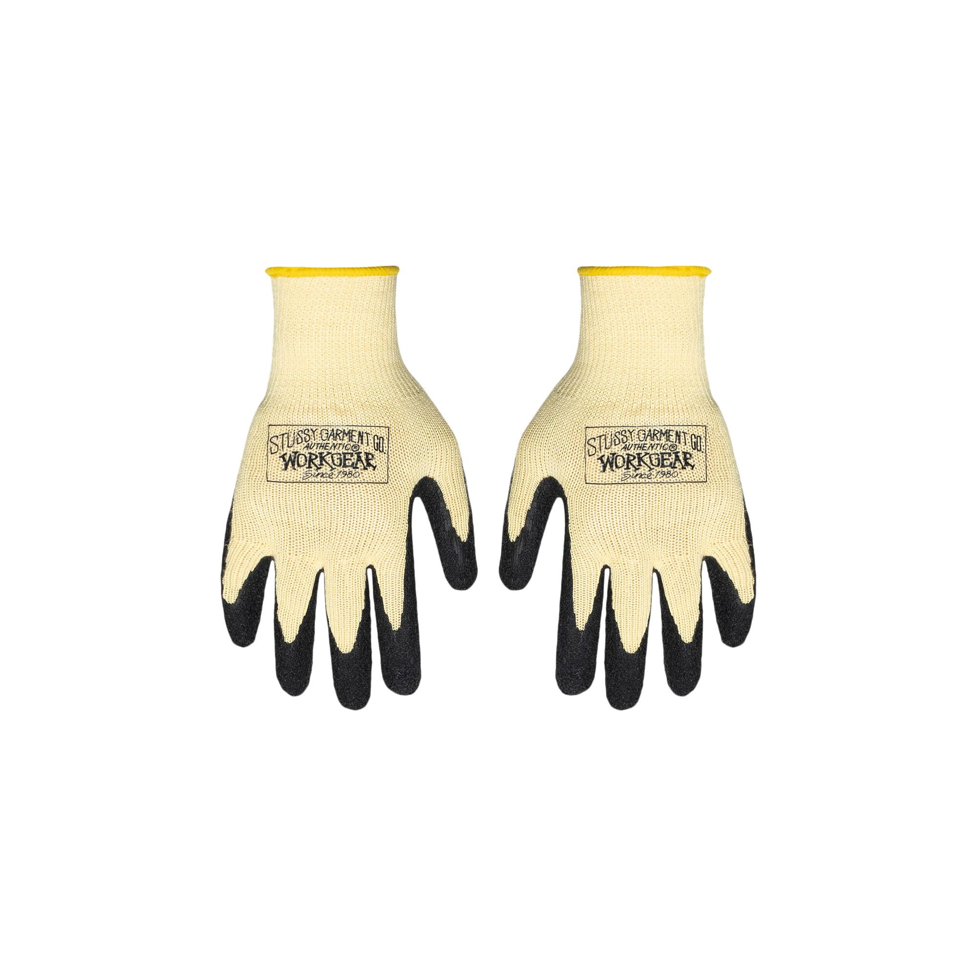 Buy Stussy Work Gloves 'Light Yellow' - 138891 LIGH | GOAT